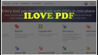 Ilove PDF - Convert, Compress, Unlock, Protect, Watermark, Rotate, Add Page Number PDF File