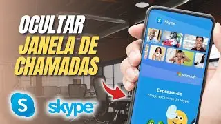 Como ocultar a janela de chamadas em 2º plano no SKYPE