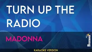 Turn Up The Radio - Madonna (KARAOKE)