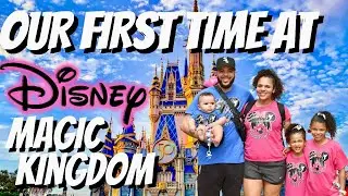 WE'RE AT DISNEY WORLD‼️ | OUR FAMILY'S 👨‍👩‍👧‍👧  FIRST TIME EVER AT MAGIC KINGDOM 🏰