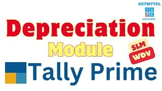 How to Enter Depreciation Entry In Tally  Auto Depreciation in Tally Prime  tally depreciation entry