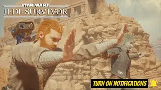 Merrin and Cal fight the Empire together! Star Wars Jedi Survivor