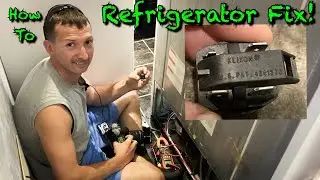 Refrigerator  not cooling? Fridge compressor not working? Freezer not freezing? Here’s my fix.