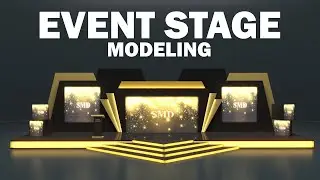 Concert Stage Modeling | 3ds Max Tutorial