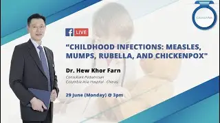 Doctors Go Live: Childhood infections: Measles, Mumps, Rubella, and Chickenpox