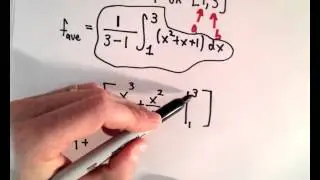 Average Value of a Function on an Interval Using Calculus