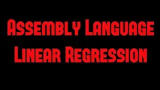 Cracking The Code: Mastering Linear Regression In Assembly Language