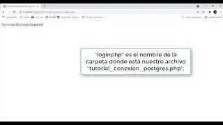 Conectar PostgreSQL con PHP y realizar una consulta.