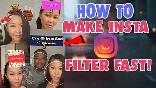 HOW TO MAKE YOUR OWN INSTAGRAM FILTER IN 2 MINUTES On Phone and Pc|how to Create an Instagram filter