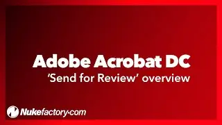 Adobe Acrobat DC Send For Review feature overview