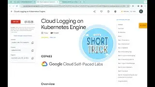 Cloud Logging on Kubernetes Engine || #qwiklabs || #GSP483 ||  [With Explanation🗣️]