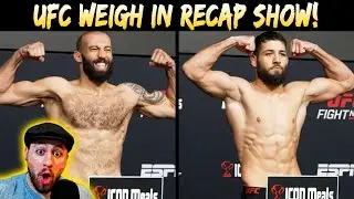 UFC Vegas 85 Dolidze vs Imavov Predictions & Betting Breakdown | Weigh In Recap Show