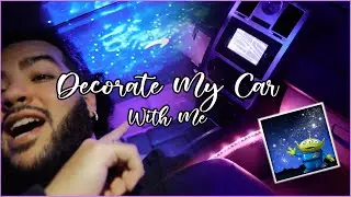 DECORATE MY CAR WITH ME + CAR TOUR! "LED LIGHTS"