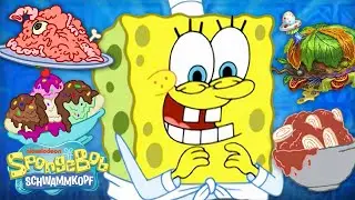 SpongeBob kocht überall AUSSER in der Krossen Krabbe! | 30-Minuten-Compilation | Schwammkopf