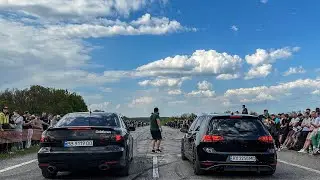 Гонки на Бетонке: Golf & Audi a5, GTI Performance, Turbo Ваз, Toyota Camry 3.5 V6 