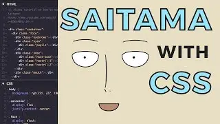 Saitama Image CSS Speed Drawing