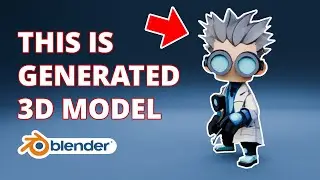 Generate and Animate 3D models with AI for free