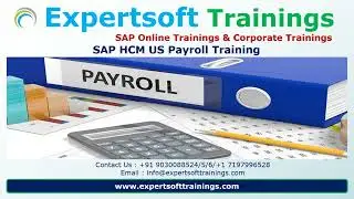 SAP HCM US Payroll Training | SAP PCR & Schemas Training | SAP Time Management Training