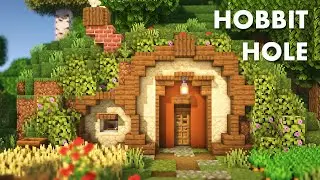 Minecraft | How to build a Hobbit Hole | Tutorial