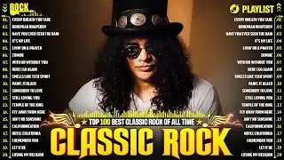 Classic Rock Songs 70s 80s 90s Full Album | Nirvana, Led Zeppelin, Bon Jovi, Aerosmith, U2,ACDC, GNR