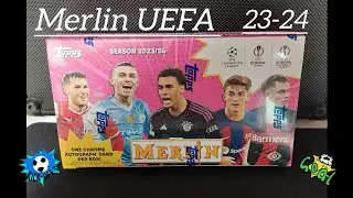 2023-24 Topps Merlin soccer UEFA Hobby Box - Hot Product ⚽ 🔥