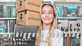 MASSIVE UNBOXING | 6 boxes & increasing chaos