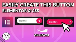 Create this Button in Elementor - Absolute Beginner Tutorial - CSS