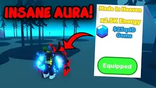 Reached Made In Heaven Aura! + Became Top Leaderboard Player! | Anime Punching Simulator Roblox!