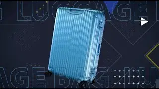 Luggage bag | showcase 3D motion graphic