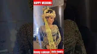 happy wedding belbon & Denny caknan #dennycaknan #belbon #trending #shorts