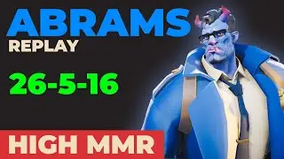 Deadlock ABRAMS High MMR Gameplay Replay #1 (Top 0.1%)