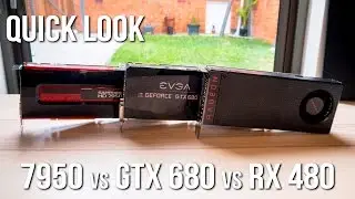 RX 480 / GTX 680 / ATI 7950 - Apple Mac Pro - FCPX & Davinci Resolve