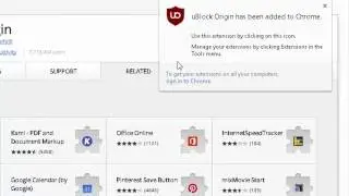 Install uBlock To Block Ads on Google Chrome