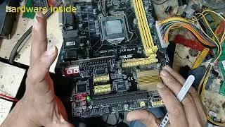 ASUS H81M-C No power 100%fix, NO POWER ASUS H81M-C motherboard @hardwareinside360