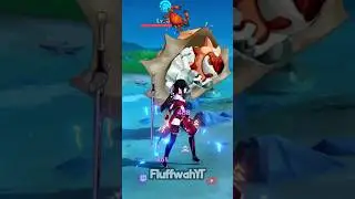 Crab Spin in Genshin Impact 🦀