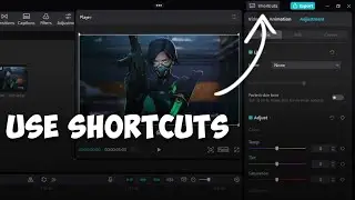 How to Use Shortcut On Capcut PC | Edit Shortcuts On Capcut