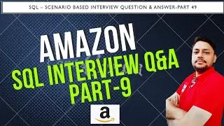 SQL Interview Questions Part 49 | Amazon SQL Question Part-9 | Number of Calls between two Persons