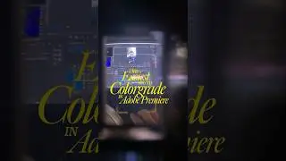 The EASIEST way to colorgrade in Adobe Premiere #Colorgrading #Dehancerfilm #Filmmaking