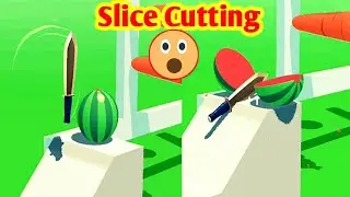 Slice Cutting video | Fruit Cutting | Relaxing Gameplay ASMR