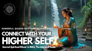 🌟 Intuition & Higher Self Meditation at Sacred Bali Waterfall (FIRE 🔥)