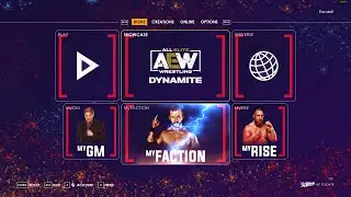 AEW Dynamite Menu Mod | WWE 2k22 PC Mod