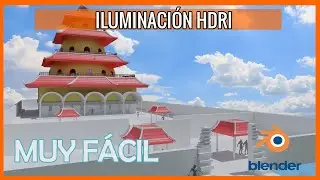 Blender || ILUMINACION BASICA HDRI MUY FÁCIL