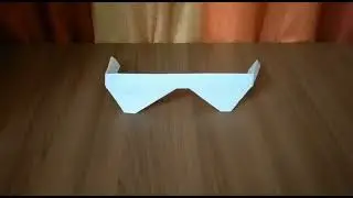 How to make paper goggles | Origami Goggles.