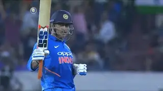 MS Dhoni 59* (72) vs Australia 1st Odi 2019 , Hyderabad (Ball By Ball)