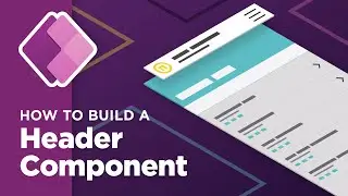 How To Build a Header Component In PowerApps