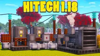 ЗАВОД ПО ПРОИЗВОДСТВУ ДИЗЕЛЯ! ВЫЖИВАНИЕ НА СЕРВЕРЕ McSkill МАЙНКРАФТ #3 - HiTech 1.18.2 Minecraft