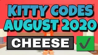 ALL *NEW* KITTY CODES AUGUST 2020! (Roblox)