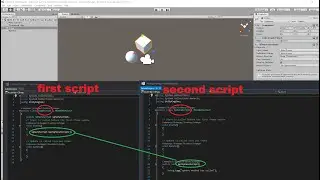 Unity3D How To - Calling One C# method from another C# Script in Unity