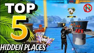 TOP 10 HIDDEN PLACES IN CS RANK BERMUDA Free Fire