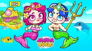 ДЕВОЧКИ ПРОТИВ МАЛЬЧИКОВ НА НЕОБИТАЕМОМ ОСТРОВЕ | Avatar World | Toca Life World